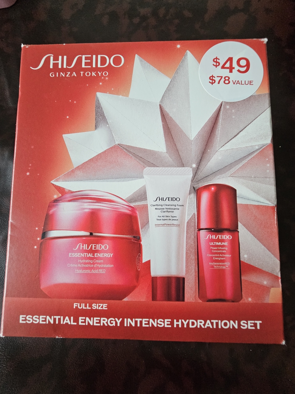 Shiseido Essential Energy Intense Hydration Set - NIB